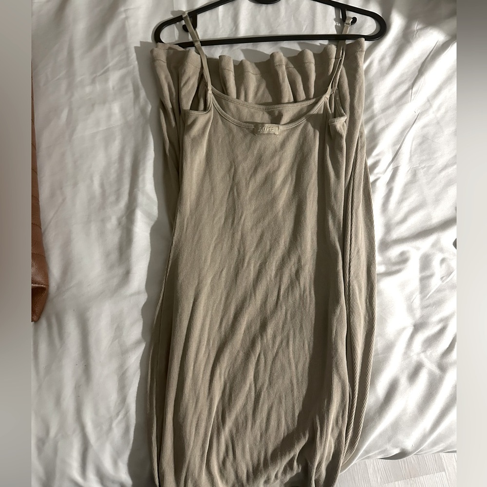 SKIMS SOFT LOUNGE LONG SLIP DRESS